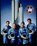 William B Lenoir & Vance Brand NASA Astronauts from STS 5 hand signed autograph