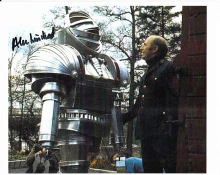 Alec Linstead DOCTOR WHO genuine signed autograph 10" x 8" COA 22608 (1)