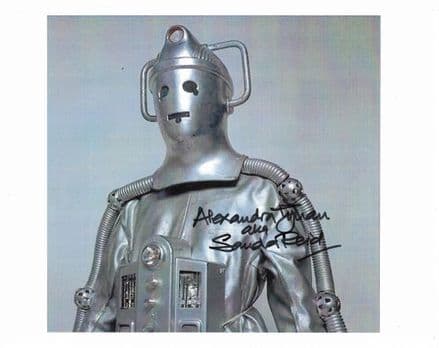 Alexandra Tynan "DR WHO Cyberman costume designer" genuine signed 10x8 COA 12077