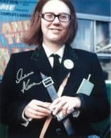 Anna Karen from On The Buses genuine signed autograph 10x8 COA #2