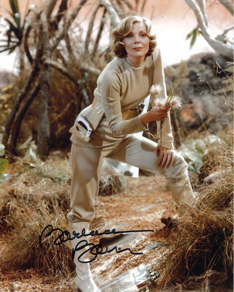Barbara Bain (Space 1999) - Genuine Signed Autograph 10x8  11251