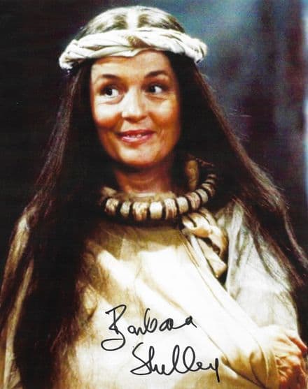 Barbara Shelley  DOCTOR WHO  Genuine Signed Autograph 10 x 8 COA 11355