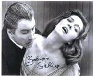 Barbara Shelley from "Blood of the Vampire" HAMMER HORROR Genuine Signed Autograph 10 x 8 COA 5581