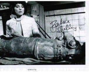 Barbara Shelley Quatermass and the Pit HAMMER HORROR Genuine Signed Autograph 10 x 8 COA 2195