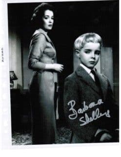 Barbara Shelley "VILLAGE OF THE DAMNED" Genuine Signed Autograph 10 x 8 COA 2286