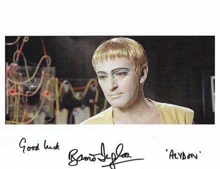 Barrie Ingham "BASIL" "DOCTOR WHO & the DALEKS" 10x8 Signed Autograph COA 12242