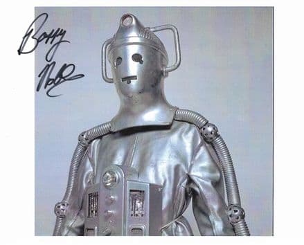 Barry Noble   DOCTOR WHO "Cyberman"10x8 Genuine Signed Autograph  12099