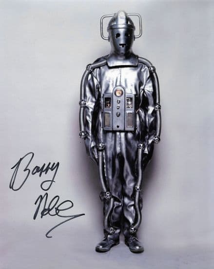 Barry Noble DOCTOR WHO Cyberman genuine signed autograph 10x8 COA 22369