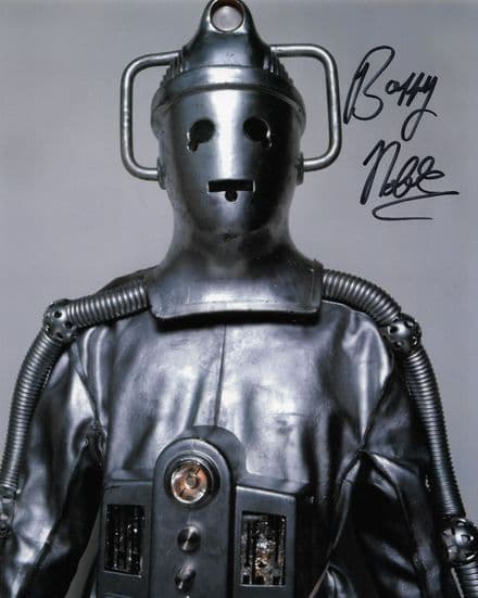 Barry Noble DOCTOR WHO Cyberman genuine signed autograph 10x8 COA 22370