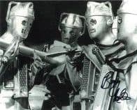 Barry Noble DOCTOR WHO Cyberman genuine signed autograph 10x8 COA 6135