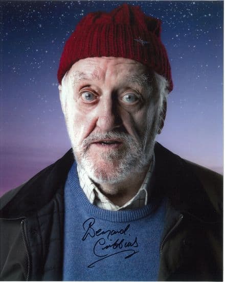 Bernard Cribbins - Genuine Signed 10 x 8 Autograph 10293