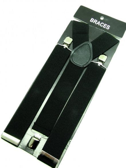 Black Braces 3.5 cm wide - PC7652
