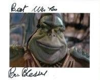 Brian Blessed "STAR WARS"  Genuine Signed Autograph 10 x 8 COA 5165