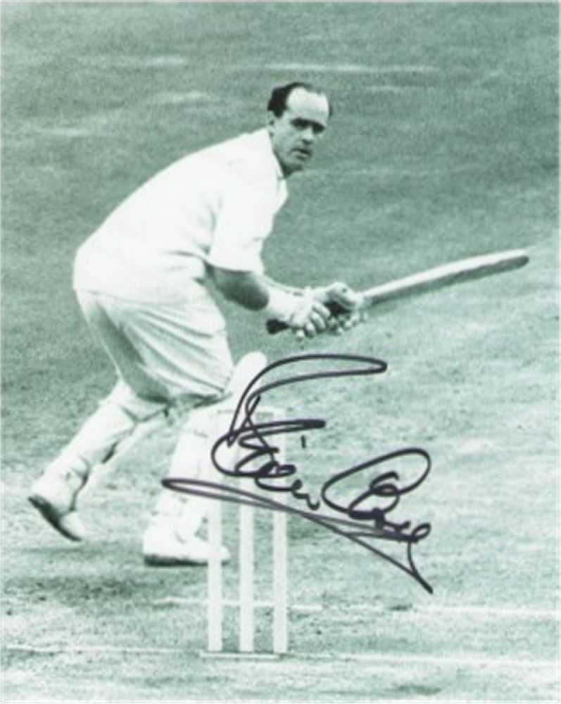 Brian Close, Cricket, Genuine Signed Autograph (03)