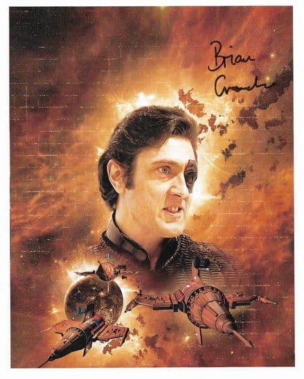 Brian Croucher -Travus - BLAKES 7 - 10 x 8 Genuine Signed Autograph COA12170