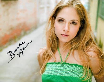 BROOKE NEVIN  (Smallville, Charmed, NCIS, I Know What You Did Last Summer)GSA 10x8 COA 825