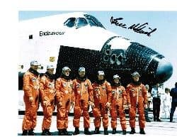 BRUCE MELNICK NASA Astronaut STS-41 & STS-49 signed 10 by 8