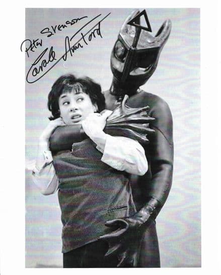 Carole Ann Ford & Peter Stenson DOCTOR WHO 10x8 Genuine Signed Autograph COA 22302