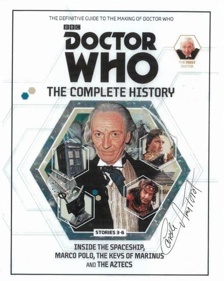CAROLE ANN FORD  "Susan" (Doctor Who) Genuine signed autograph 10x8 COA  12232
