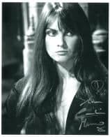 Caroline Munro star of Dracula, genuine signed autograph 10 by 8 COA 6460