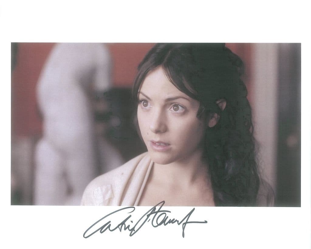 CATRIN STEWART Signed Photo Actress Television Autograph 