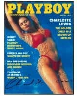 Charlotte Lewis 'PLAYBOY',  "Embrace of the Vampire" Genuine Signed Autograph 10x 8 COA 5409