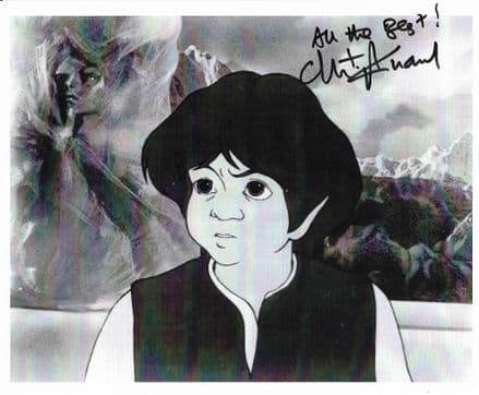 Christopher Guard "Frodo" LORD OF THE RINGS" 10x8 Genuine Signed Autograph COA 12193