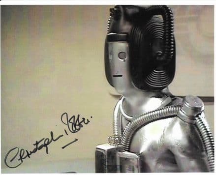 Christopher Robbie CYBERMAN DOCTOR WHO - Genuine Signed Autograph 10x8 COA 12116