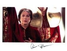 Claire Bloom "the Doctors Mother" Doctor Who genuine signed autograph 10x8 COA 2712