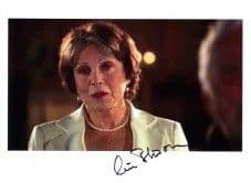 Claire Bloom "the Doctors Mother" Doctor Who genuine signed autograph 10x8 COA  2714