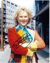 Colin Baker as the Doctor Signed 10 x 8 Photograph #p8