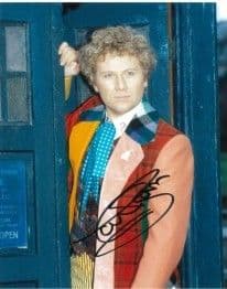 Colin Baker as the Doctor Signed 10 x 8 Photograph #p9