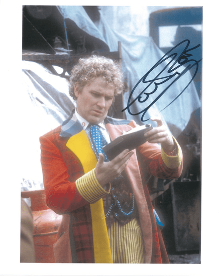 Colin Baker, The 6th Doctor, Doctor Who, Genuine  Signed Autograph 10 x 8 Photograph 10471 