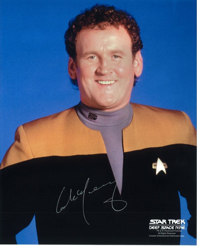 Colm Meaney  STAR TREK Deep Space Nine  Genuine Signed Autograph 10x8  COA 11115