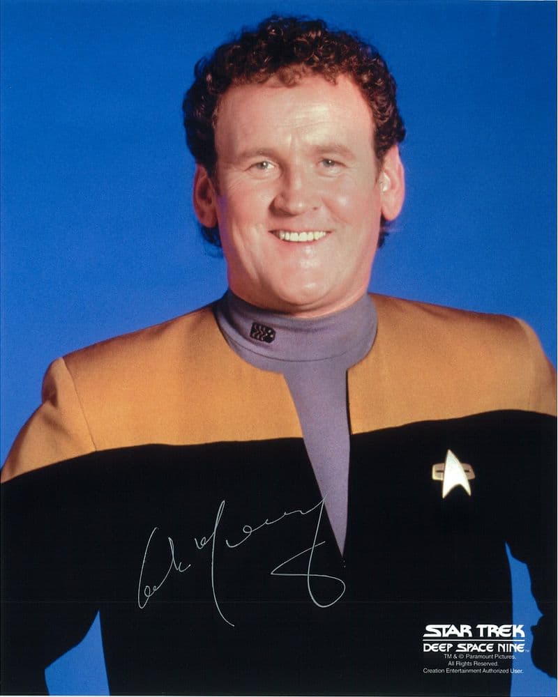 Colm Meaney  STAR TREK Deep Space Nine  Genuine Signed Autograph 10x8  COA 11116
