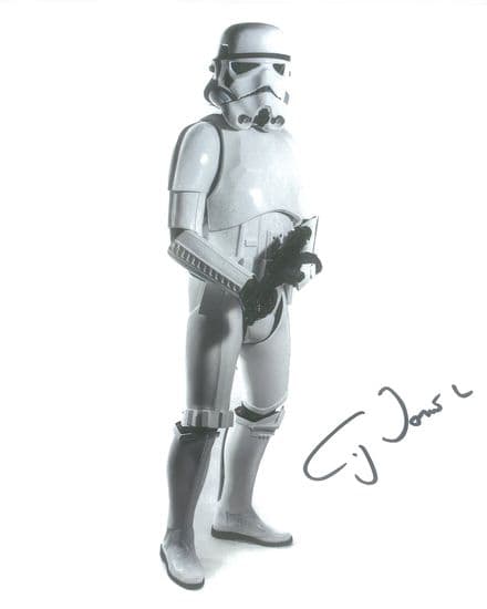 Cy Town Stormtrooper  STAR WARS genuine signed autograph 10066  COA
