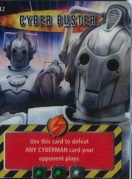 CYBER BUSTER #342  Doctor Who ANNIHILATOR   Battles In Time  Ultra Rare  UR3D Card-  10607