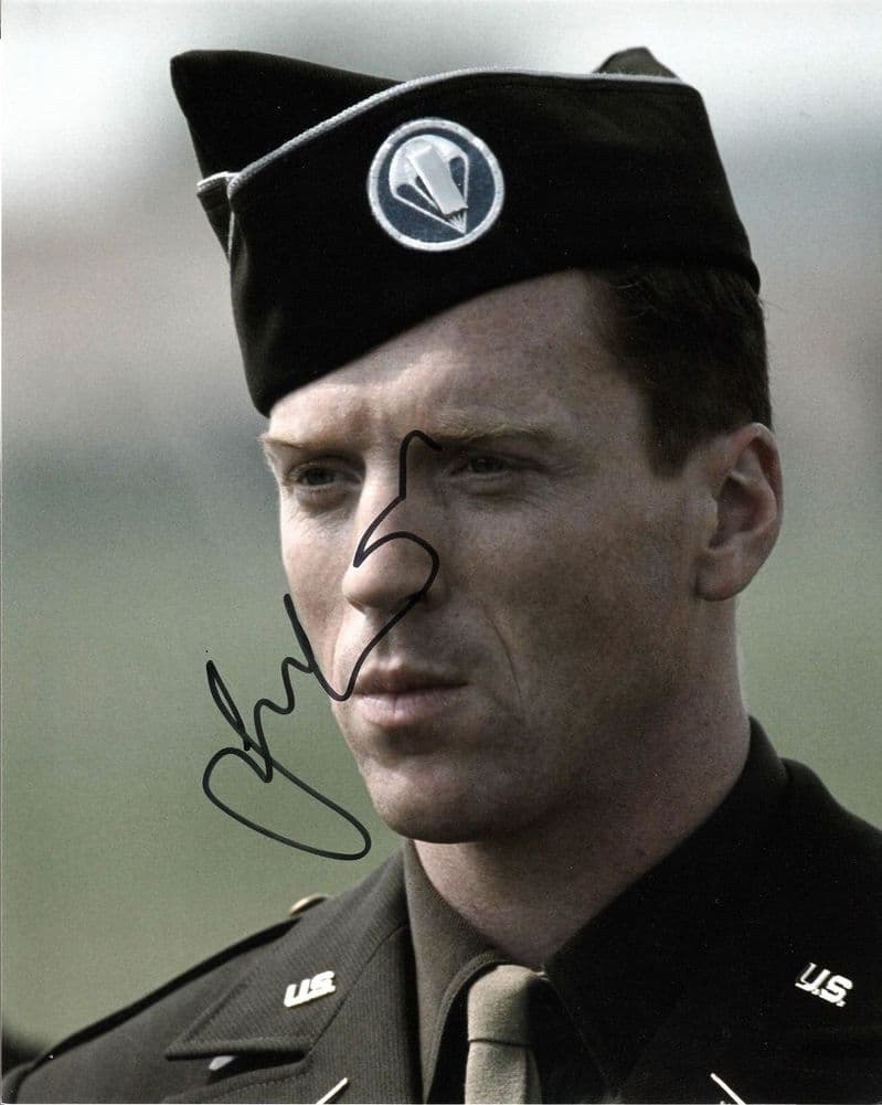 Damien Lewis,  Band of Brothers,   10 x 8  genuine signed autograph 10396