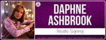 Daphne Ashbrook - POSTAL SIGNING - Processing