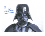 Dave Prowse MBE "Darth Vader" STAR WARS 10X8 Genuine Autograph 10102