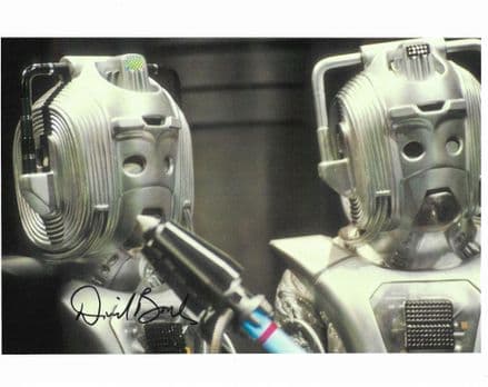 David Banks  DOCTOR WHO "Cyberman"10x8 Genuine Signed Autograph  12097