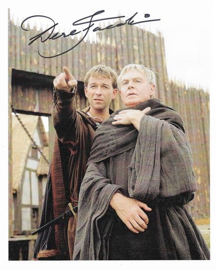 Derek Jacobi "Cadfael" Genuine Signed Autograph 10x8 12247