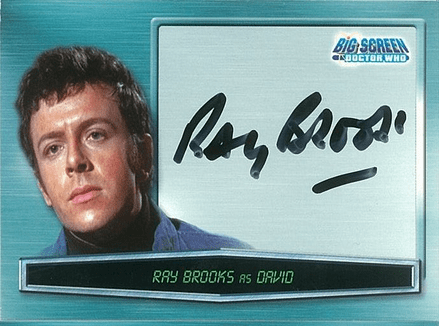 Doctor Who Big Screen -  A4 Ray Brooks as David  Trading Card -  10665