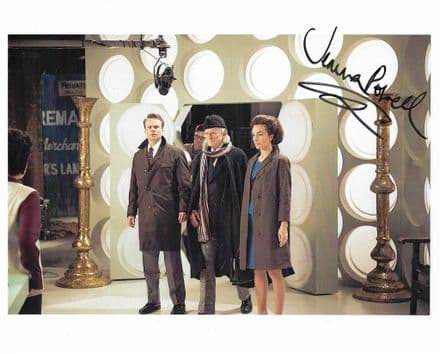 Doctor Who Jemma Powell "DR WHO" An Adventure in Space and Time signed 10x8 COA 11917