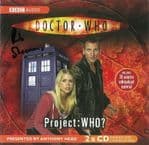 Doctor Who "Project: WHO?" (COVER ONLY) signed by Rob Shearman 2405