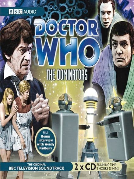 Doctor Who, The Dominators, (CD COVER ONLY) signed by Brian Cant  1344