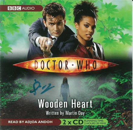 Doctor Who "Wooden Heart" (CD COVER ONLY) signed by  Martin Day 2426                                    2426