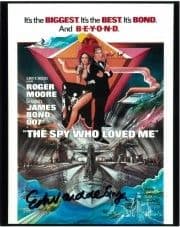 Edward de Souza  - BOND "The Spy who Loved me" -  Genuine Signed Autograph 10 x 8 COA 3229 