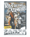 Edward de Souza 'Kiss of the Vampire', HAMMER HORROR Genuine Signed Autograph 10 x 8 COA 10468