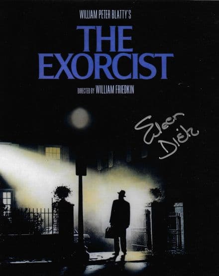 Eileen Dietz  "THE EXORCIST" - Genuine Signed Autograph 10" X 8" COA 11977